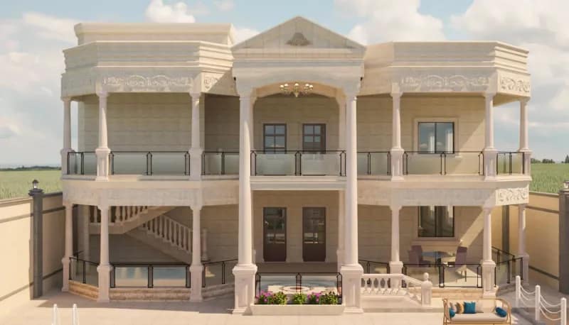 قصر "الواحة البيضاء" | The White Oasis Estate